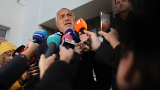 Borissov votes on the runoff of the local elections 05 11 2023